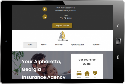 Responsive for Mobile Tablets